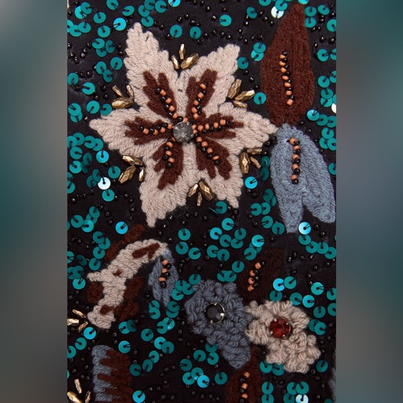 Zara limited edition sequins embroidered sweater - Picture 5 of 5